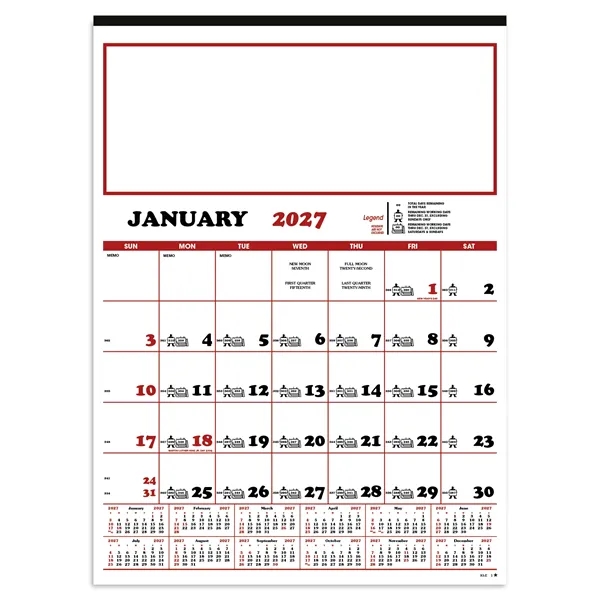 Contractor's 12-Sheet Calendar... from ASI 40480 Koozie Group