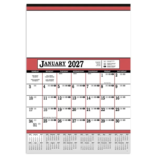 Contractor's 12-Sheet Calendar... from ASI 40480 Koozie Group