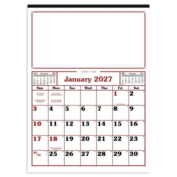 Commercial 12-Sheet Calendar... from ASI 40480 Koozie Group