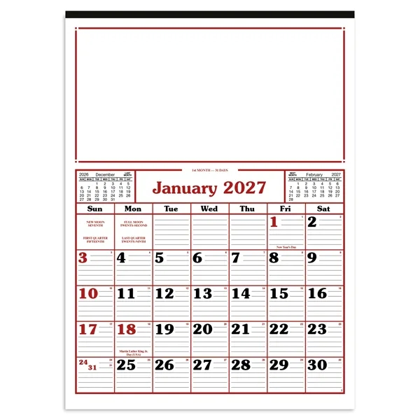 Commercial 12-Sheet Calendar... from ASI 40480 Koozie Group