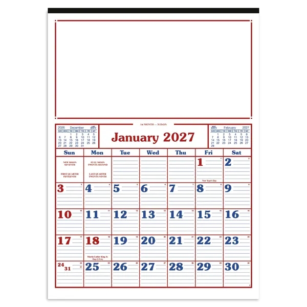 Commercial 12-Sheet Calendar... from ASI 40480 Koozie Group