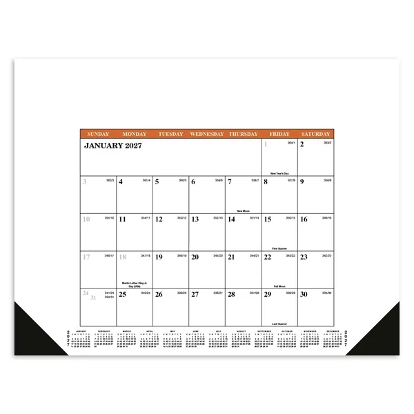 Skinner & Kennedy™ Desk Pad Calendar... from ASI 40480 Koozie Group