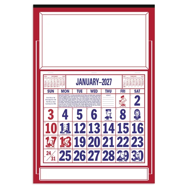 Apron Calendar... from ASI 40480 Koozie Group