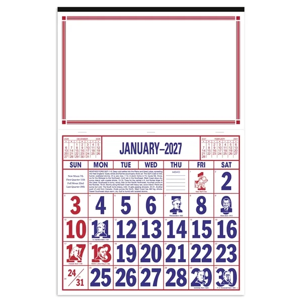 Apron Style Calendar... from ASI 40480 Koozie Group