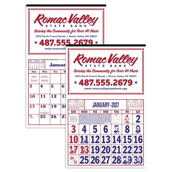 Apron Style Calendar... from ASI 40480 Koozie Group