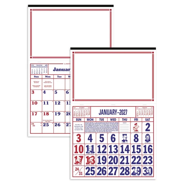 Apron Style Calendar... from ASI 40480 Koozie Group