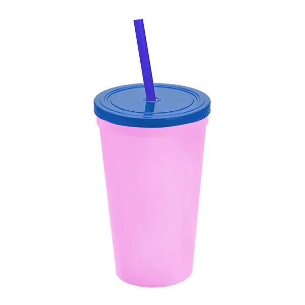 22 oz Travel Tumbler with lid and straw - wide selection... from ASI 40480 Koozie Group