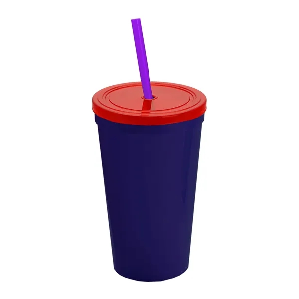 22 oz Travel Tumbler with lid and straw - wide selection... from ASI 40480 Koozie Group