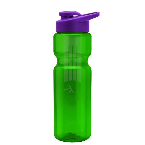 Champion 28 Oz. Transparent Bottle - Drink Thru Lid and Large... from ASI 40480 Koozie Group