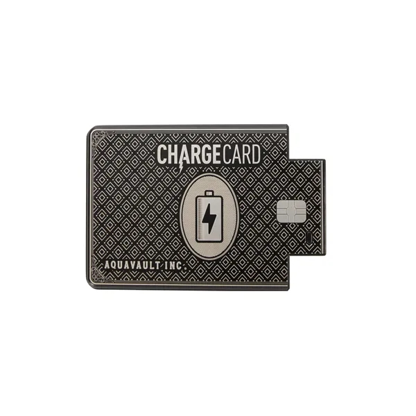 AquaVault® ChargeCard Power Bank 2,300 mAh... from ASI 40480 Koozie Group