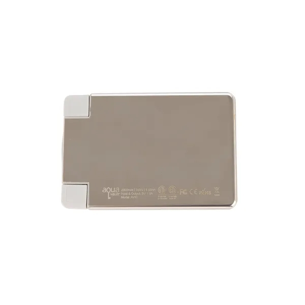 AquaVault® ChargeCard Power Bank 2,300 mAh... from ASI 40480 Koozie Group