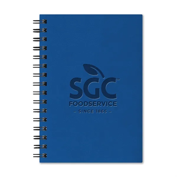 5 1/2" x 8" monthly diary with a polyurethane cover and... from ASI 68507 The Magnet Group / Castelli