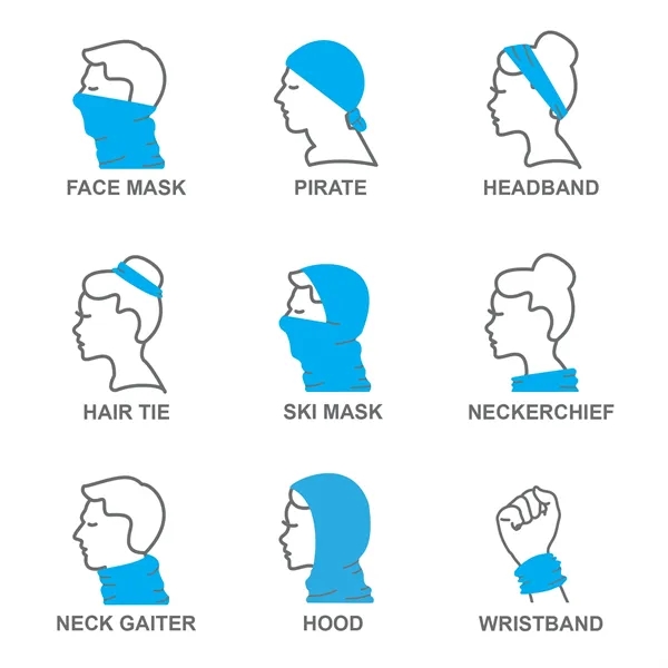 This fully customizable, digitally printed Multifunctional Headwear is the perfect choice... from ASI 80228 Quinn