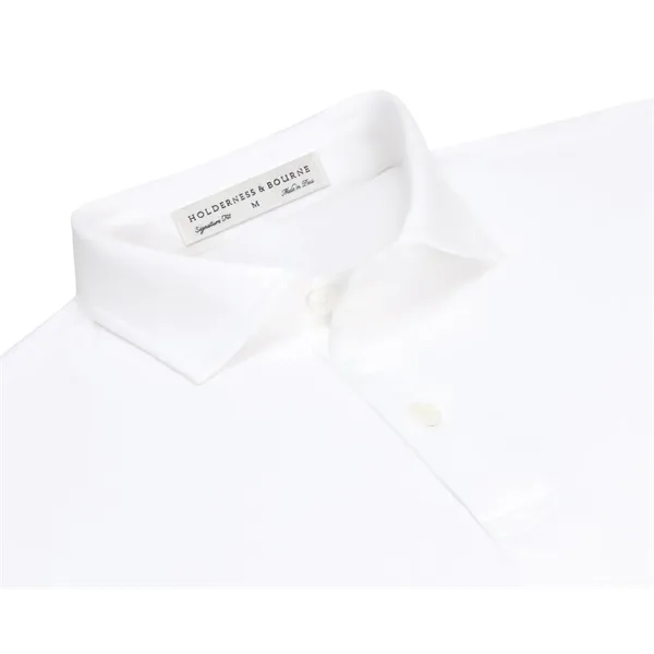 Peruvian Pima cotton-prized for its breathability and durability-lends The Oliver superior... from ASI 38120 Ball Pro / Diversified Quality Kitchenware / Branded Apparel Designs