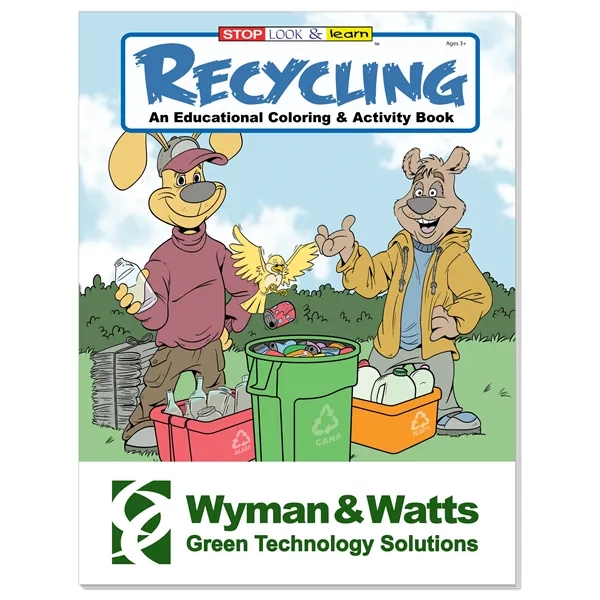 Coloring Book: Recycling... from ASI 40480 Koozie Group / Norwood