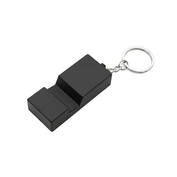 PVC phone holder with keychain plus 1 color silkscreen imprint on... from ASI 37218 Athena Promo (tm)
