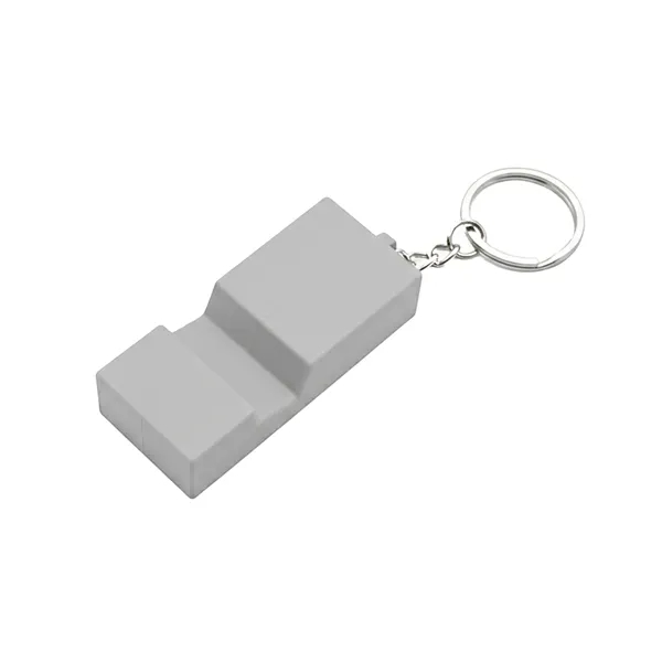 PVC phone holder with keychain plus 1 color silkscreen imprint on... from ASI 37218 Athena Promo (tm)