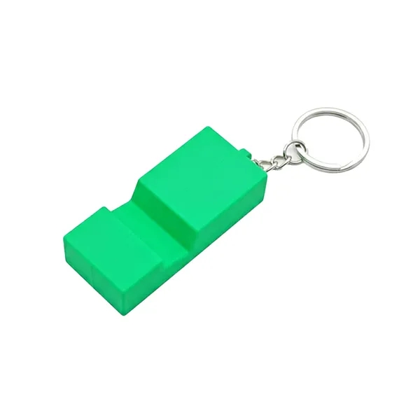 PVC phone holder with keychain plus 1 color silkscreen imprint on... from ASI 37218 Athena Promo (tm)