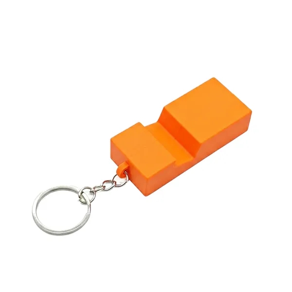 PVC phone holder with keychain plus 1 color silkscreen imprint on... from ASI 37218 Athena Promo (tm)
