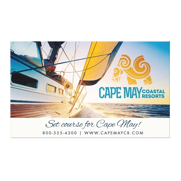 20 Mil Jumbo 4-Color Process Business Card Magnet... from ASI 40480 Koozie Group