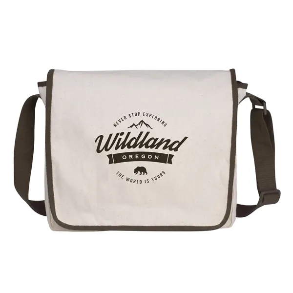 V Natural Cotton Messenger... from ASI 40480 Koozie Group