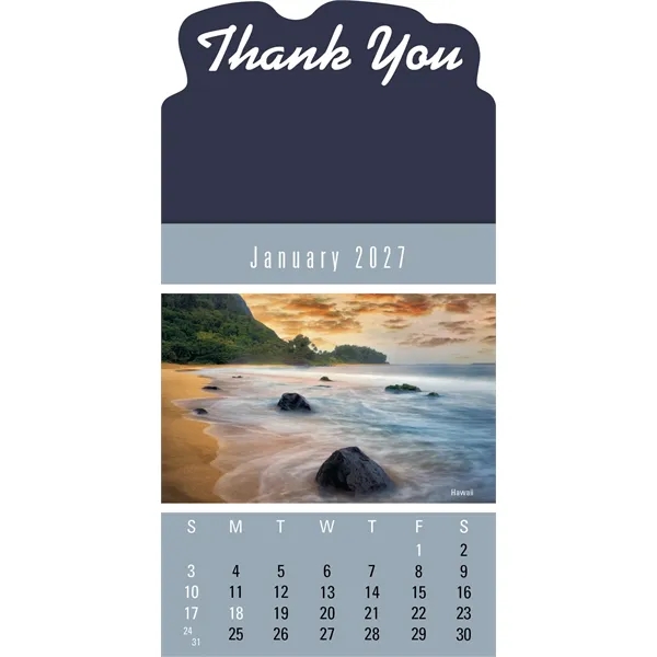 Press-N-Stick Scenic Calendar... from ASI 40480 Koozie Group