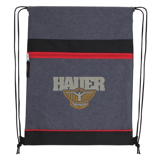 RPET Two-Tone Drawstring Backpack... from ASI 40480 Koozie Group