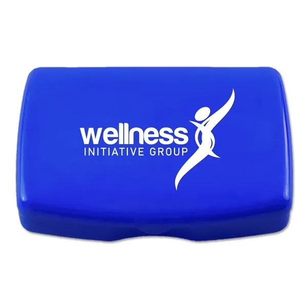 Multi-Use Durable Hinged Box Fits Easily Into Backpacks, Purses, And Glove... from ASI 40480 Koozie Group