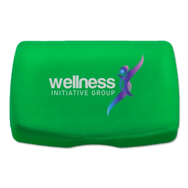 Multi-Use Durable Hinged Box Fits Easily Into Backpacks, Purses, And Glove... from ASI 40480 Koozie Group