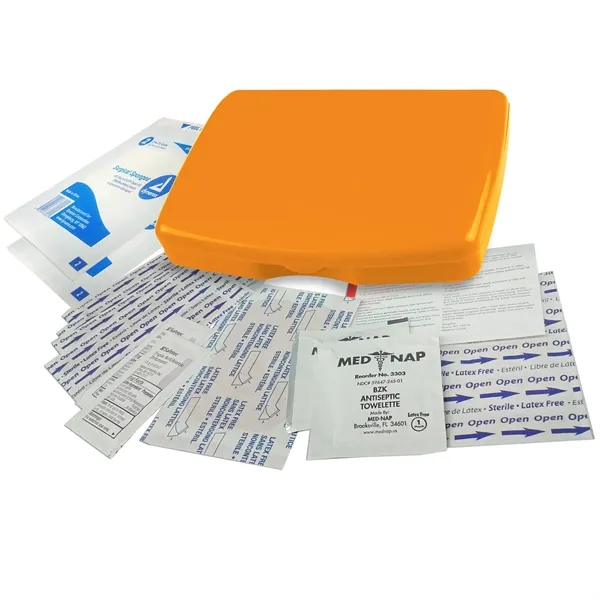 Family complete portable safety kit, bandages, gauze pads, antibiotic and more.... from ASI 40480 Koozie Group