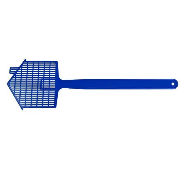 Shaped fly swatter, 16", molded in flexible polyethylene for increased durability.... from ASI 40480 Koozie Group