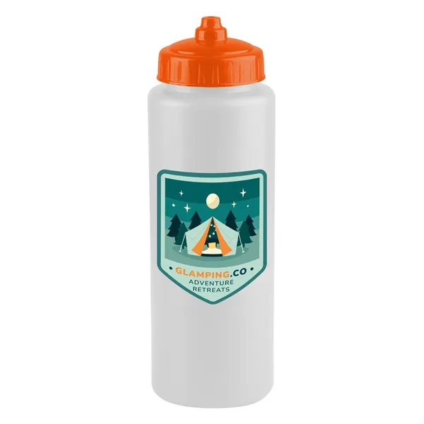 32 oz Sports Bottle with Valve Lid.... from ASI 40480 Koozie Group