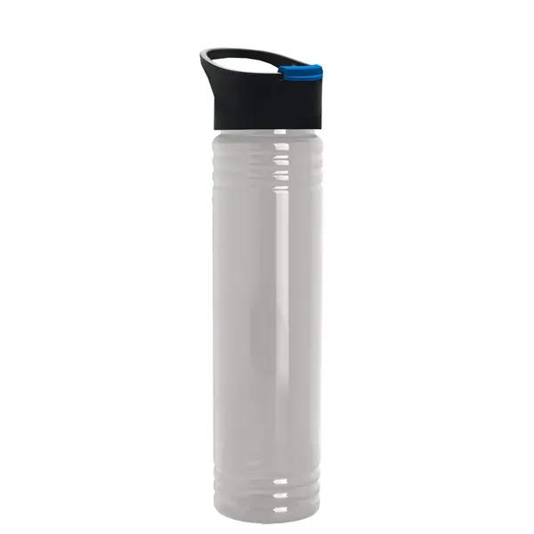 32 oz. Transparent Bottle with Quick Snap lid. Slim Cylinder Design... from ASI 40480 Koozie Group
