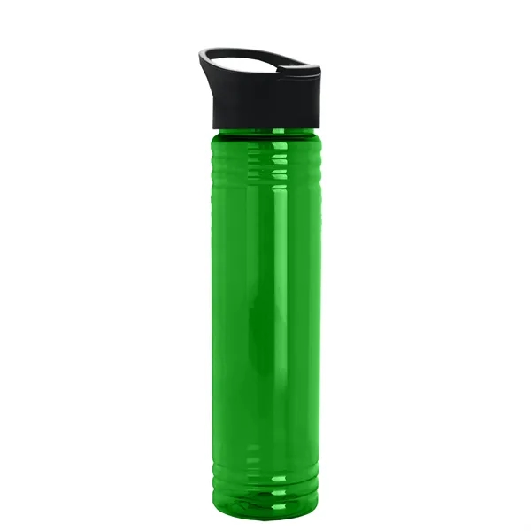 32 oz. Transparent Bottle with Quick Snap lid. Slim Cylinder Design... from ASI 40480 Koozie Group
