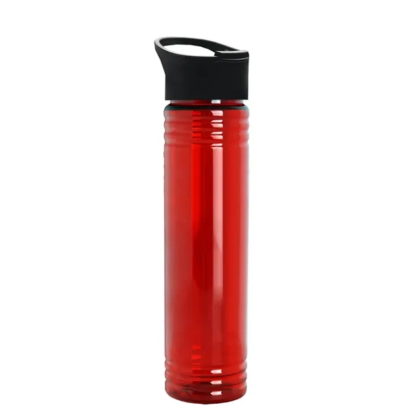 32 oz. Transparent Bottle with Quick Snap lid. Slim Cylinder Design... from ASI 40480 Koozie Group