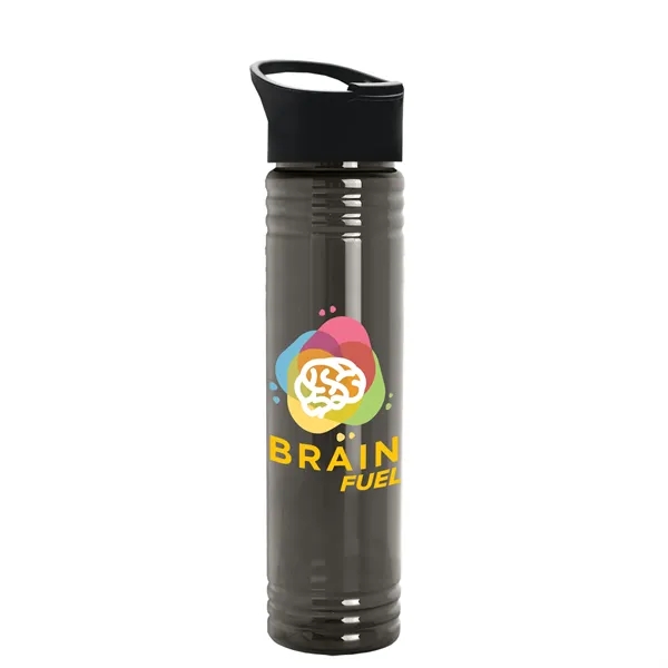 32 oz. Transparent Bottle with Quick Snap lid. Slim Cylinder Design... from ASI 40480 Koozie Group