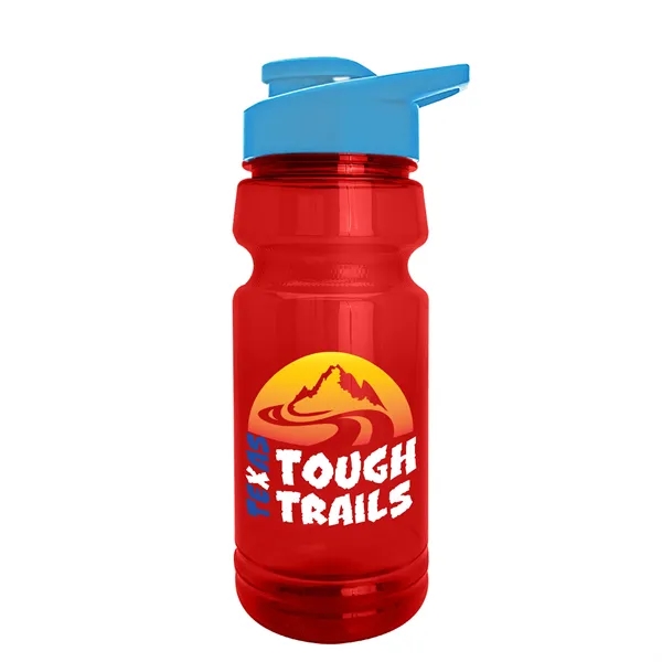 The Trainer - 24 oz. UpCycle rPET Bottle with Drink thru... from ASI 40480 Koozie Group