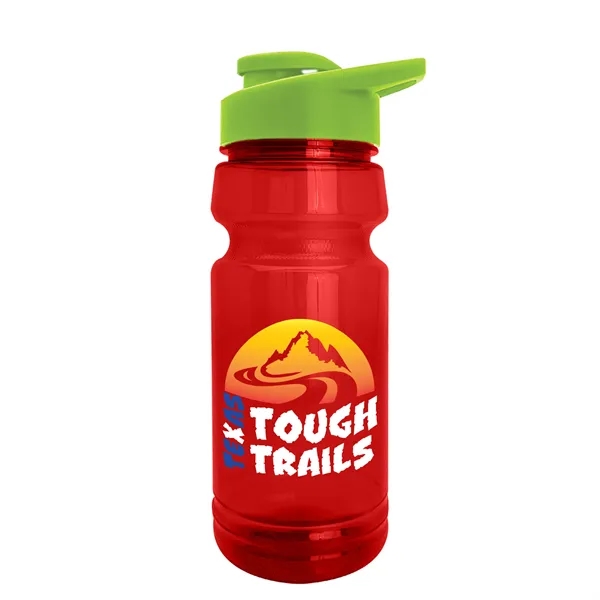 The Trainer - 24 oz. UpCycle rPET Bottle with Drink thru... from ASI 40480 Koozie Group