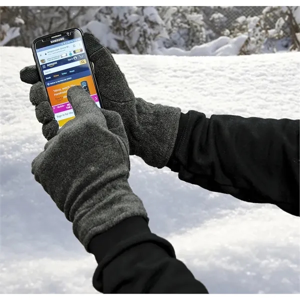 Fleece touchscreen gloves... from ASI 62192 Illinois Glove Co / Honest Abe®