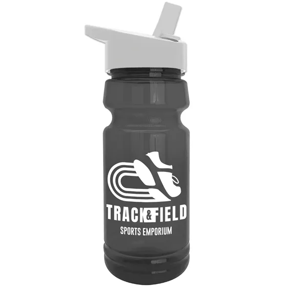 The Trainer - 24 oz. UpCycle rPET Bottle with Flip Straw... from ASI 40480 Koozie Group