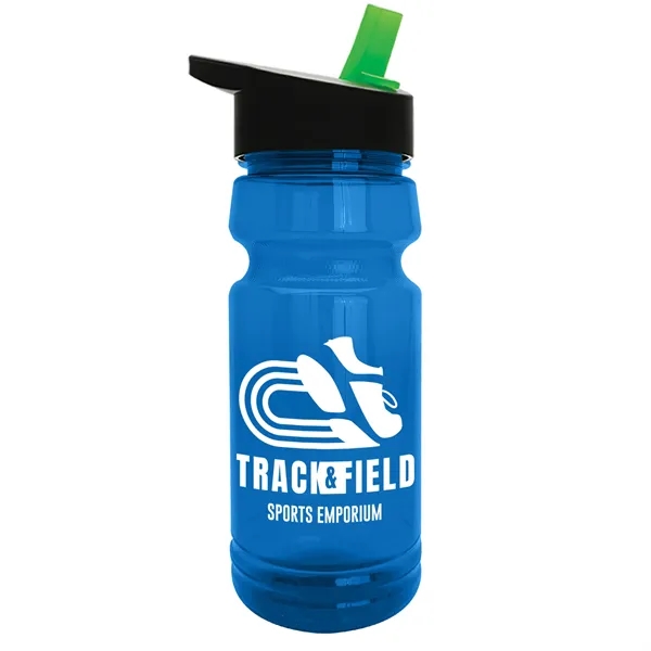 The Trainer - 24 oz. UpCycle rPET Bottle with Flip Straw... from ASI 40480 Koozie Group