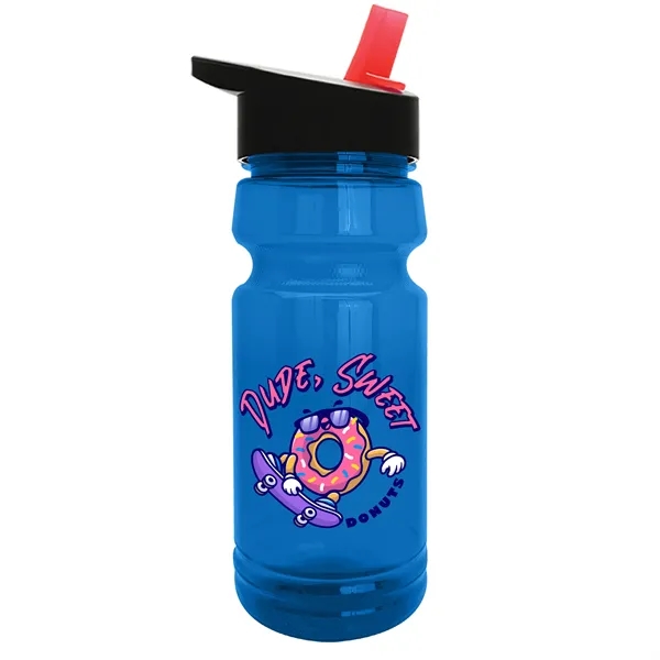 The Trainer - 24 oz. UpCycle rPET Bottle with Flip Straw... from ASI 40480 Koozie Group