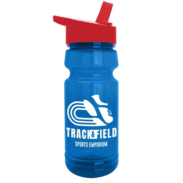 The Trainer - 24 oz. UpCycle rPET Bottle with Flip Straw... from ASI 40480 Koozie Group