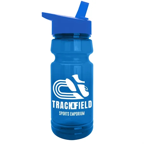 The Trainer - 24 oz. UpCycle rPET Bottle with Flip Straw... from ASI 40480 Koozie Group