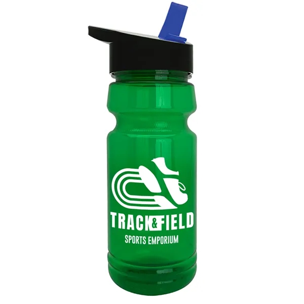 The Trainer - 24 oz. UpCycle rPET Bottle with Flip Straw... from ASI 40480 Koozie Group