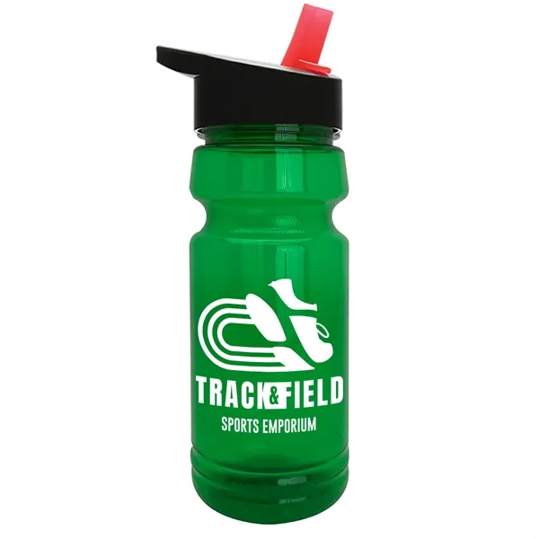 The Trainer - 24 oz. UpCycle rPET Bottle with Flip Straw... from ASI 40480 Koozie Group