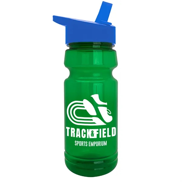The Trainer - 24 oz. UpCycle rPET Bottle with Flip Straw... from ASI 40480 Koozie Group