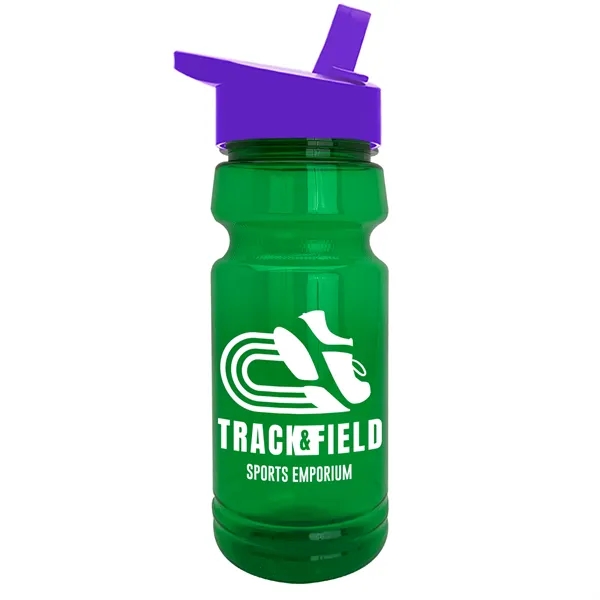 The Trainer - 24 oz. UpCycle rPET Bottle with Flip Straw... from ASI 40480 Koozie Group
