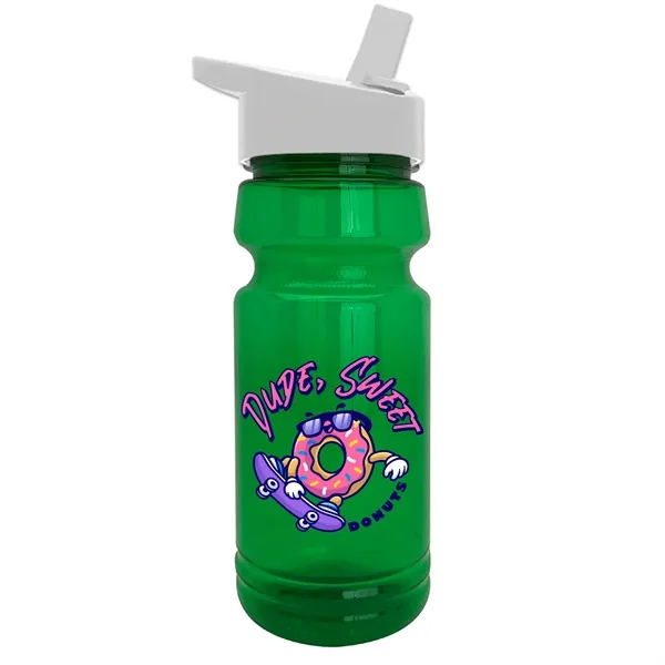 The Trainer - 24 oz. UpCycle rPET Bottle with Flip Straw... from ASI 40480 Koozie Group