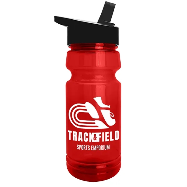 The Trainer - 24 oz. UpCycle rPET Bottle with Flip Straw... from ASI 40480 Koozie Group